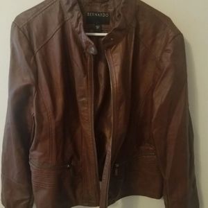 Faux Leather Jacket